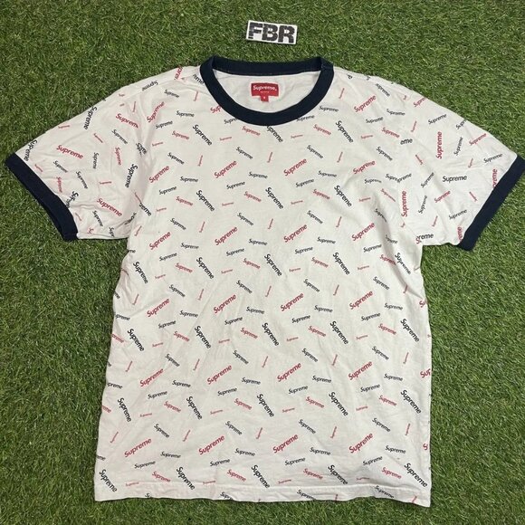 Supreme Scatter Logo Tee - Picture 1 of 10